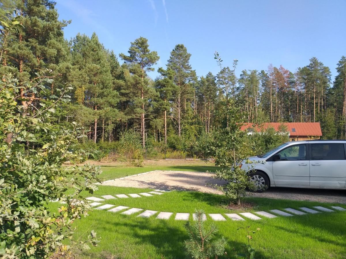 Mazury Domek Caloroczny Pelnik Gm Ostroda Jezioro Las Exterior foto